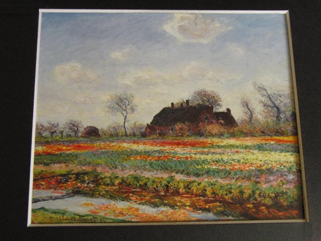 クロード・モネ、「Tulip Fields at Sassenheim,near