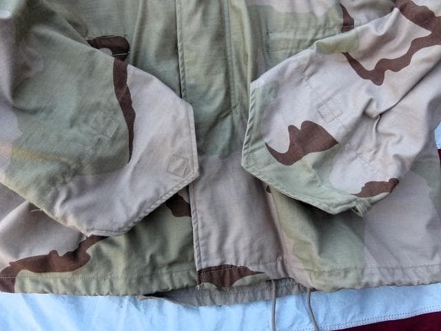 1991 米軍実物 M-R　デザート３カラー　Ｍ65フィールドジャケット　294