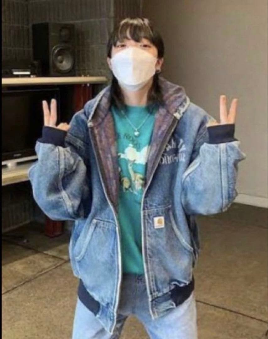 あいみょん着用カーハートサウスウエストアクティブジャケットJB848