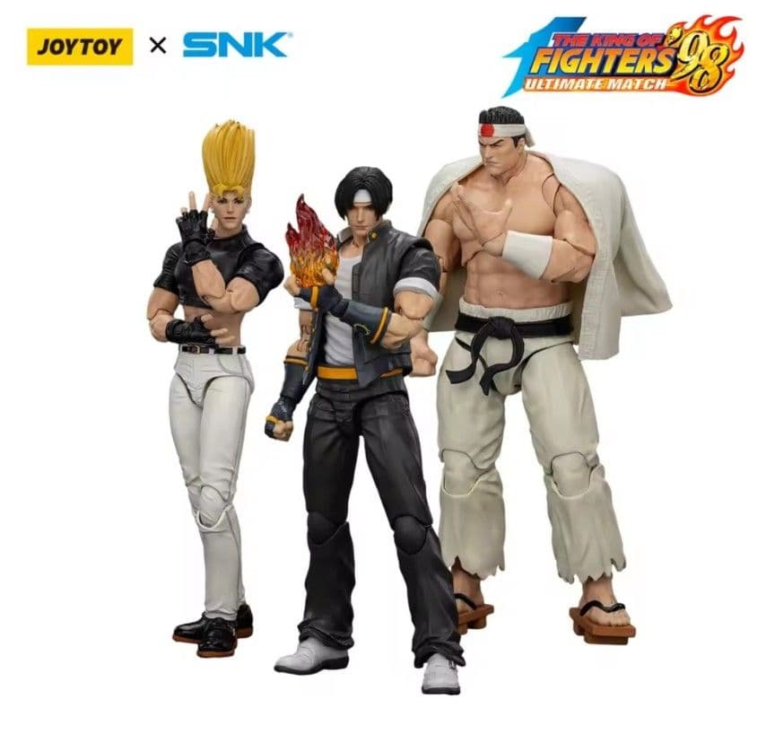 JOYTOY x SNK KOF 草薙 京 大門 五郎 二階堂 紅丸 フィギュア