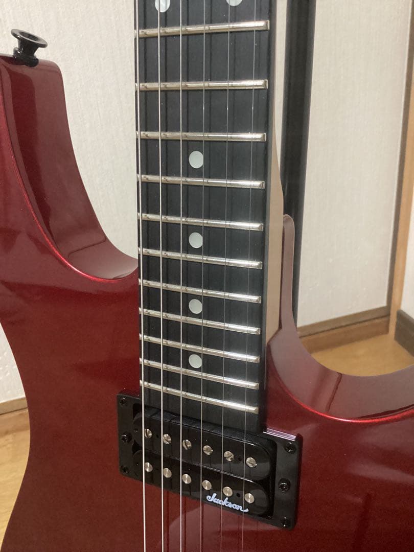 Jackson ジャクソン エレキギター ハムバッカー レッド 美品