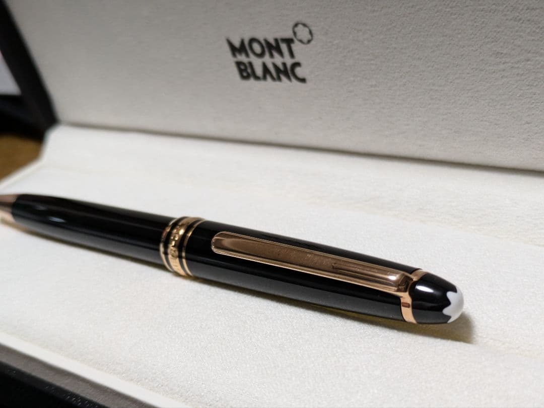 購入証明！レア90周年限定モンブラン レッドゴールド4810