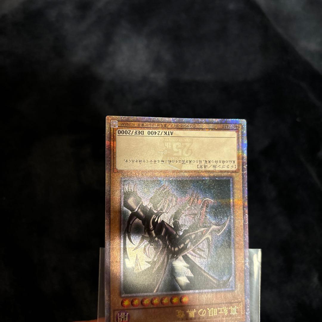 【極美品】遊戯王　真紅眼の黒竜 25th シークレットレア　日本版