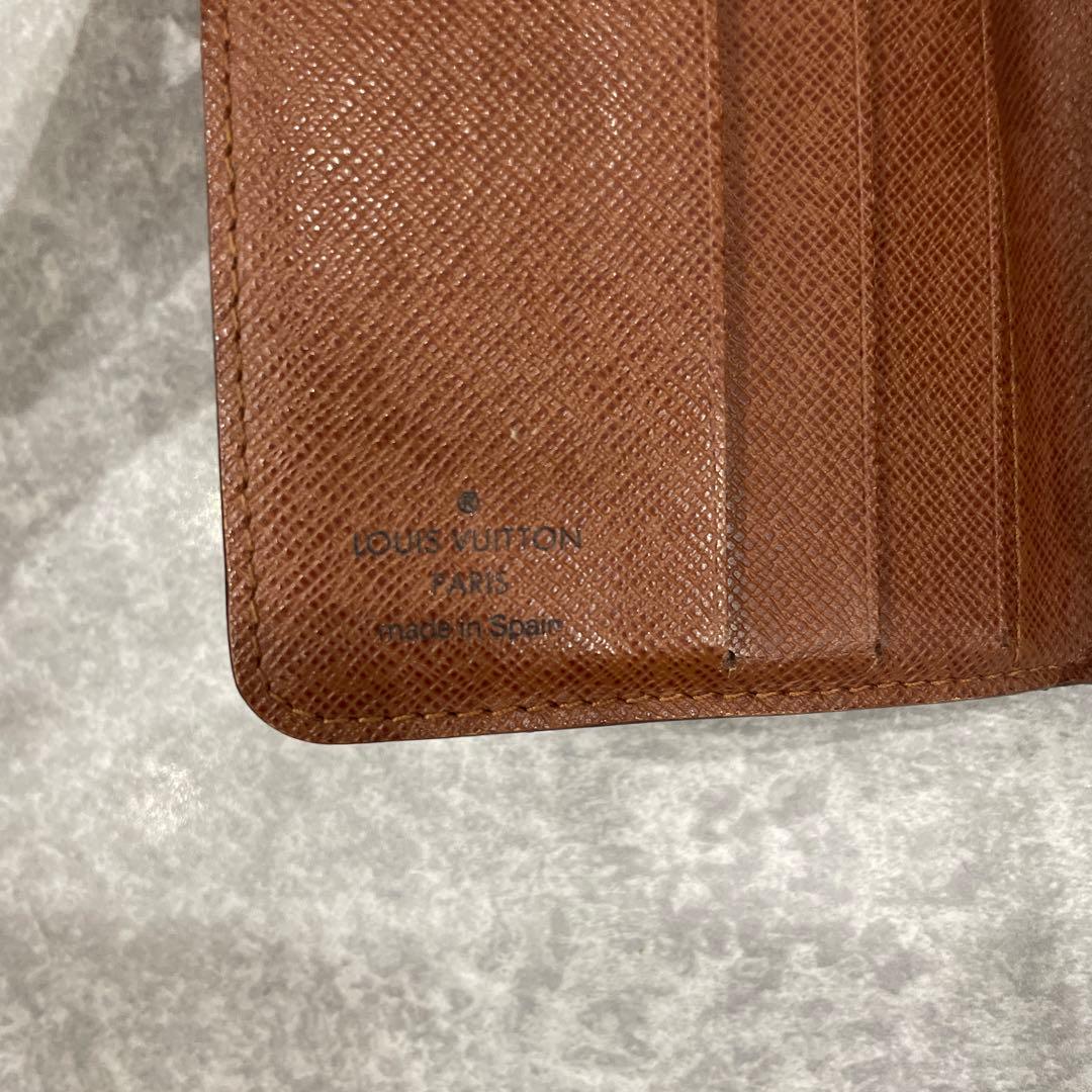 Louis Vuitton 二つ折り財布 モノグラム ブラウン