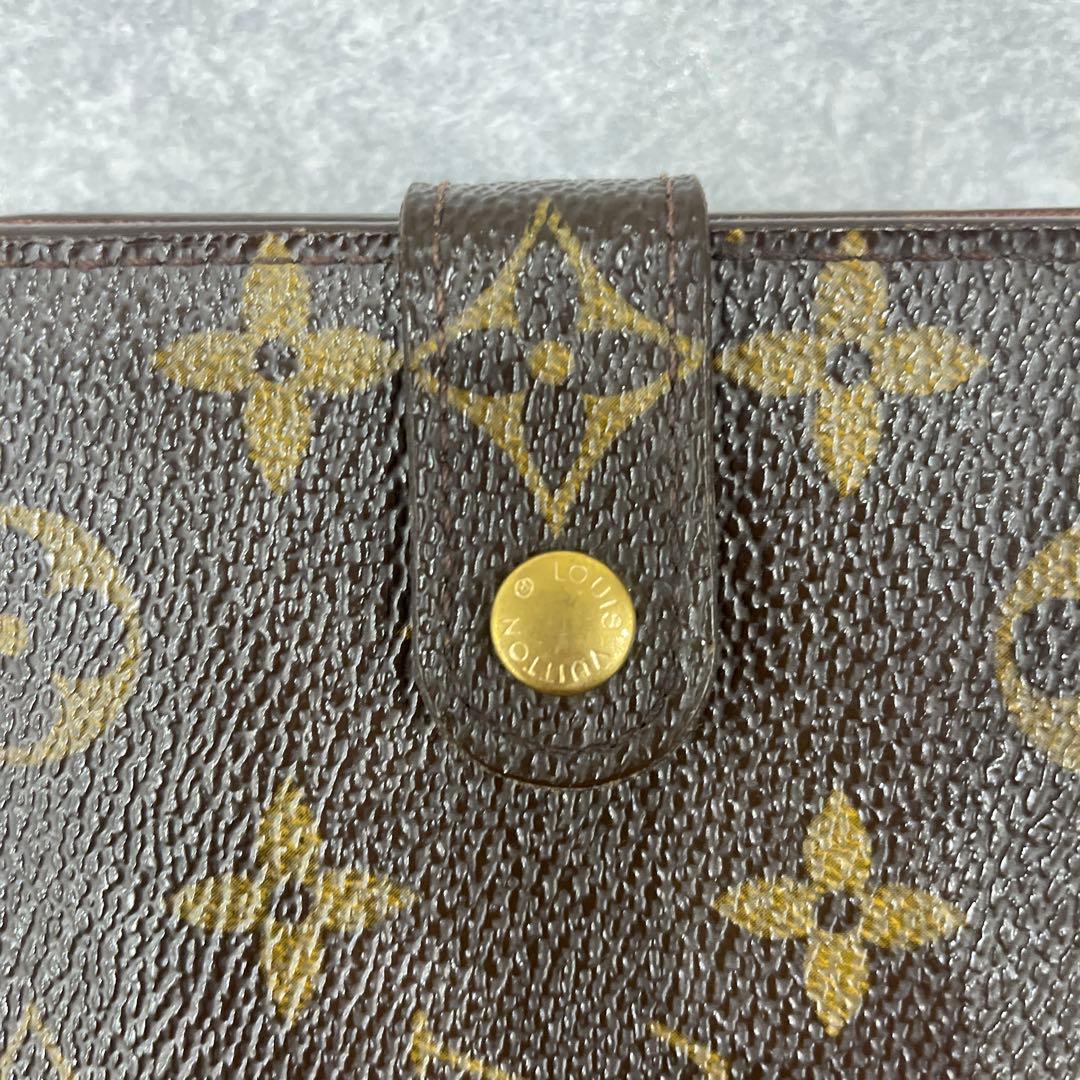 Louis Vuitton 二つ折り財布 モノグラム ブラウン