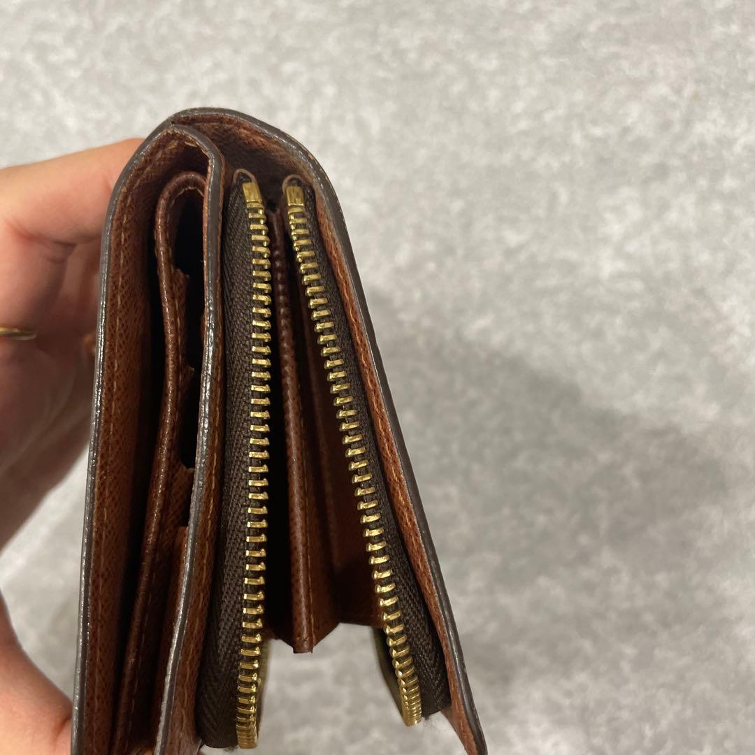 Louis Vuitton 二つ折り財布 モノグラム ブラウン