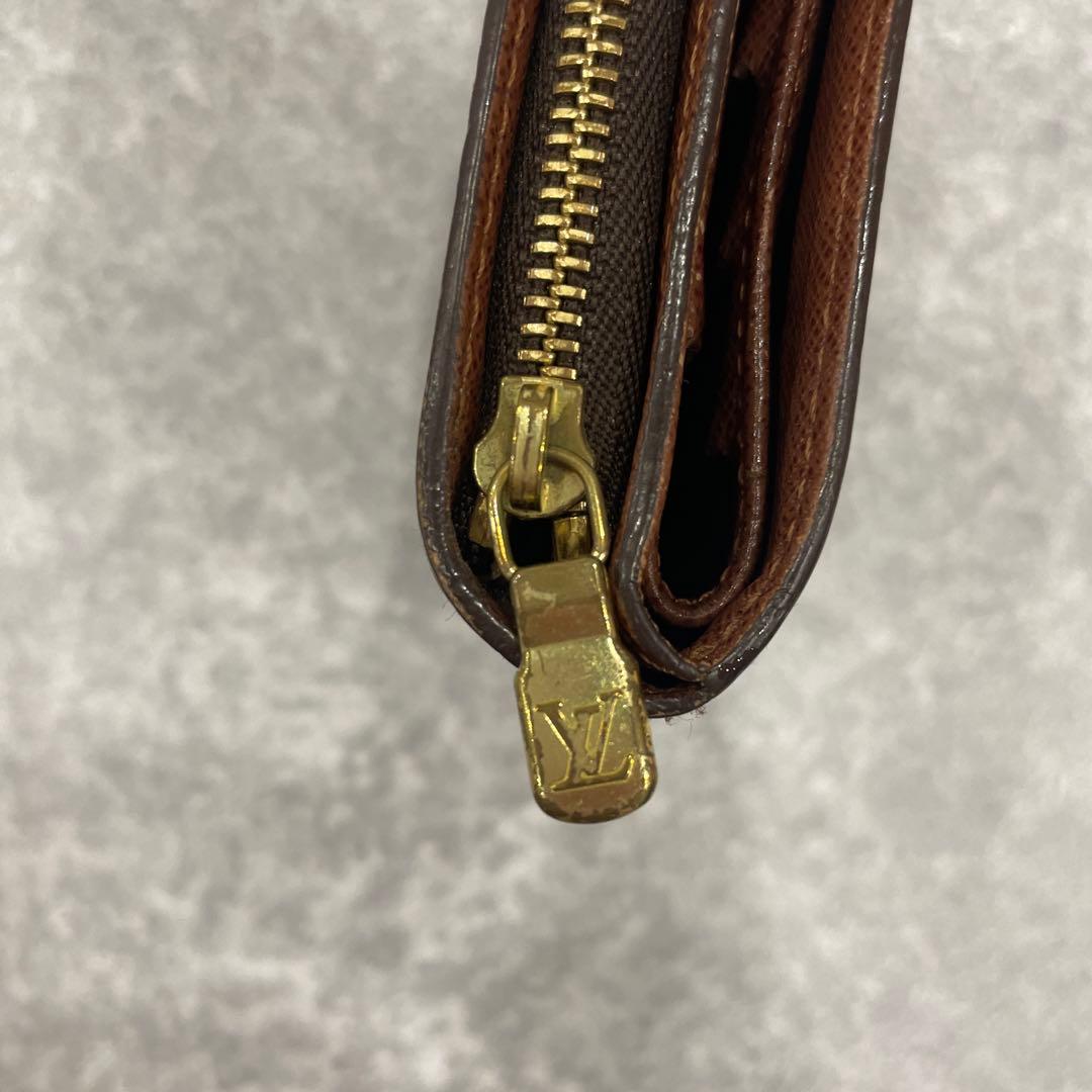 Louis Vuitton 二つ折り財布 モノグラム ブラウン