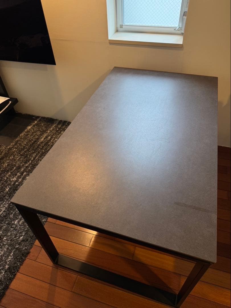 ニトリ セラミックダイニングテーブル セーラル150 CHN GY