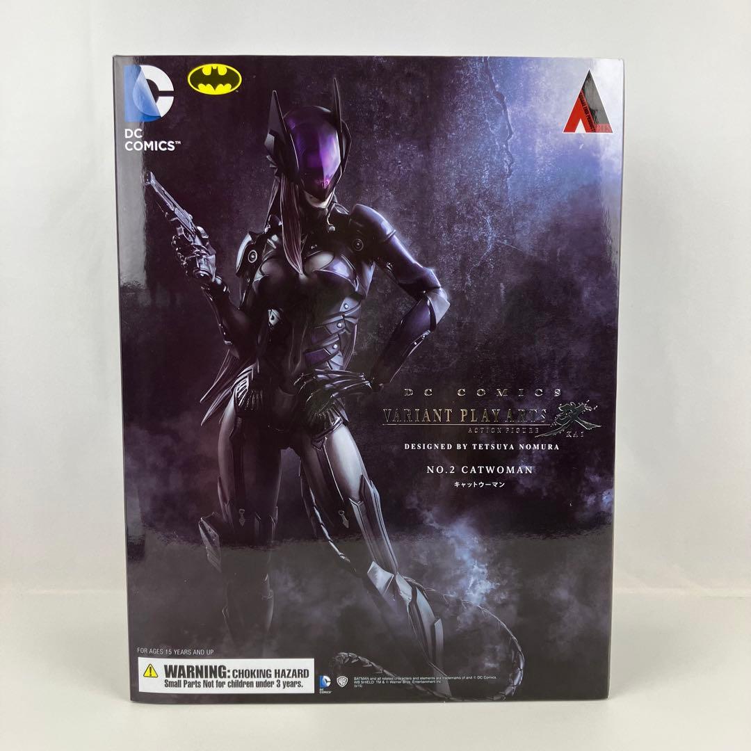 【新品】キャットウーマン PVC製 塗装済み可動フィギュア 迅速配送