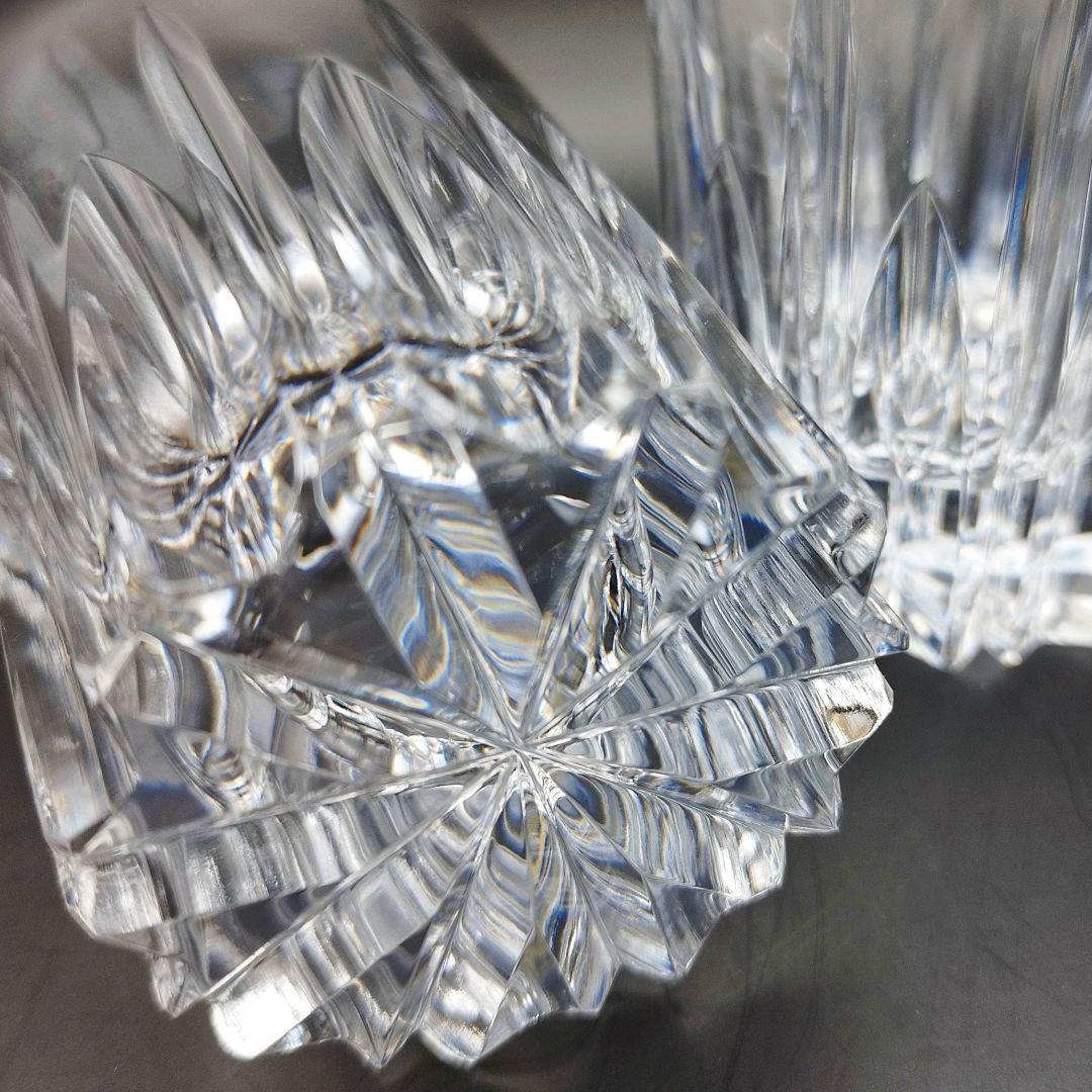 ☆希少品☆最高級カット HOYA  タンブラーグラス（切子、江戸切子、薩摩切子）