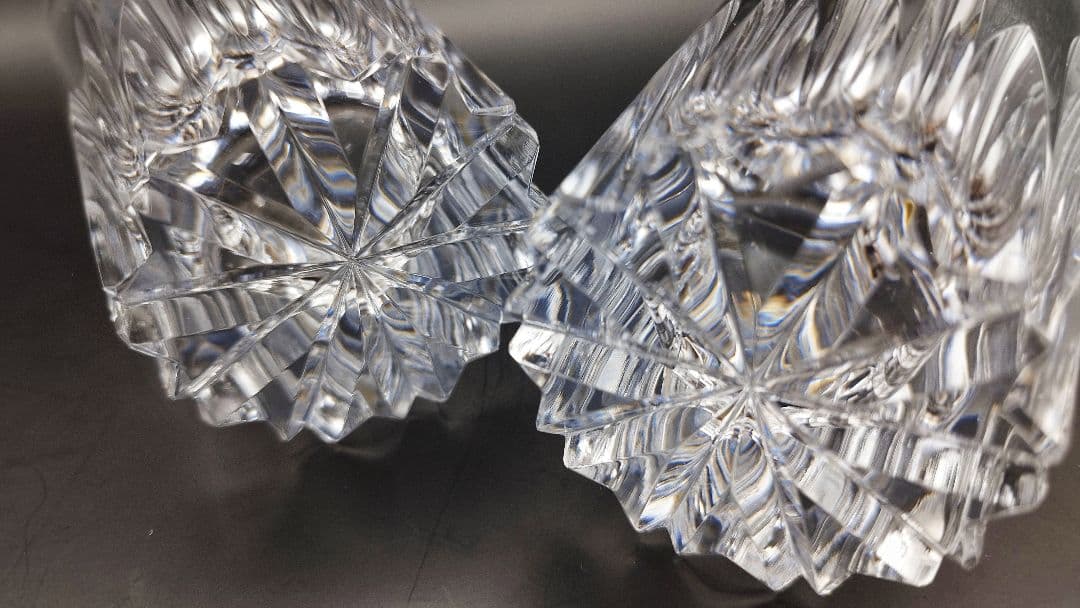 ☆希少品☆最高級カット HOYA  タンブラーグラス（切子、江戸切子、薩摩切子）