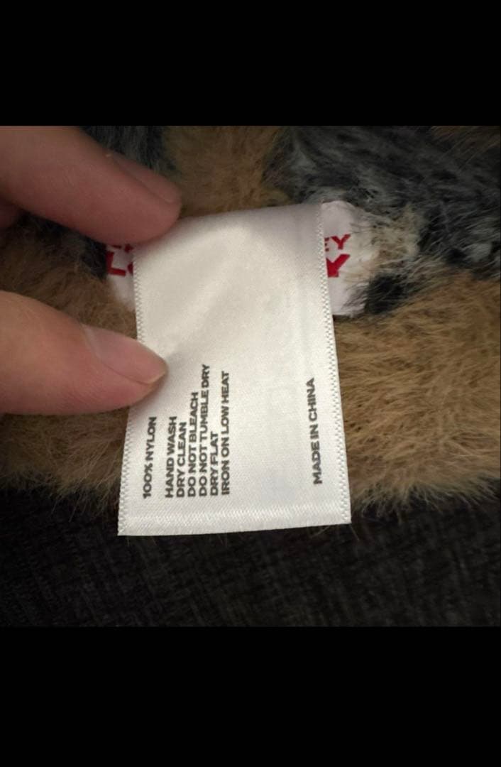 LOVERBOY アニマル柄　ビーニー ニット帽