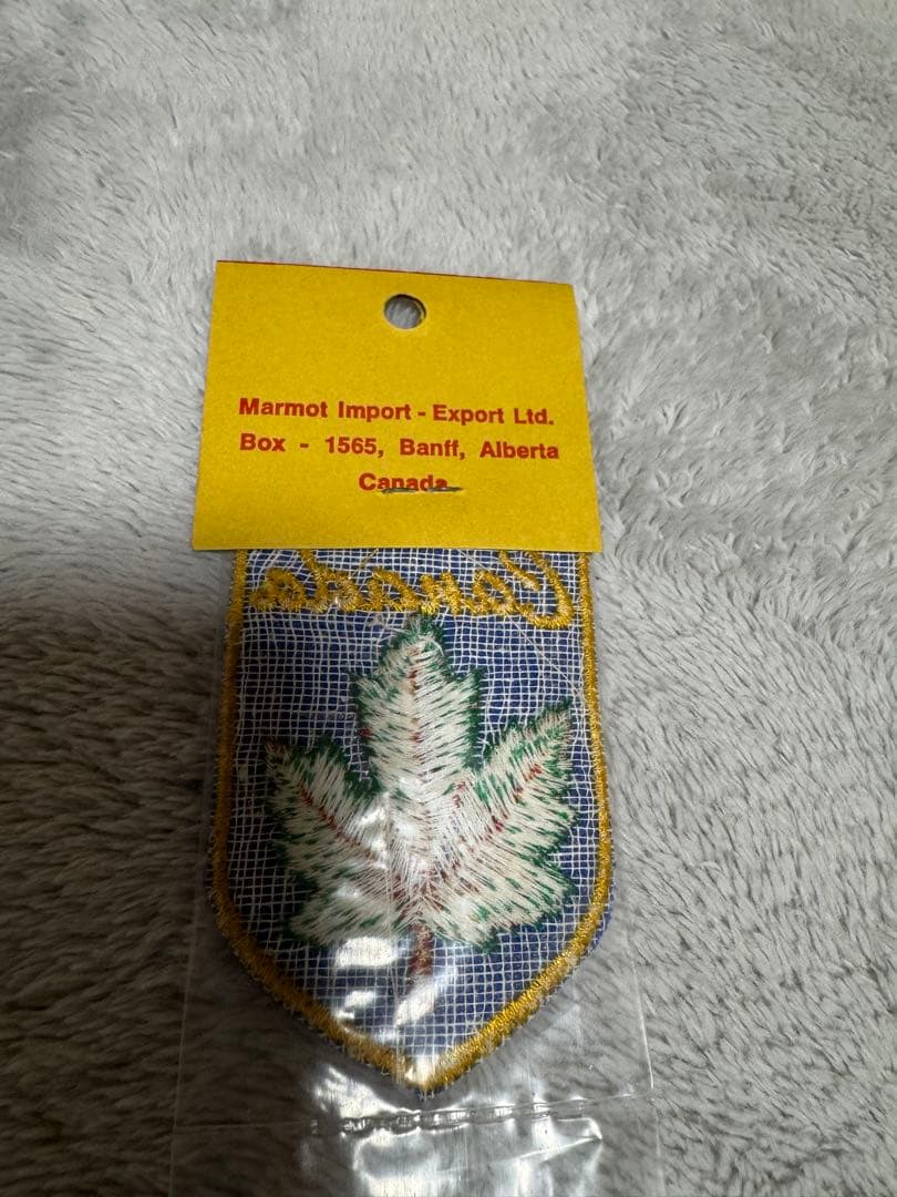 カナダ　ビンテージ　刺繍ワッペン