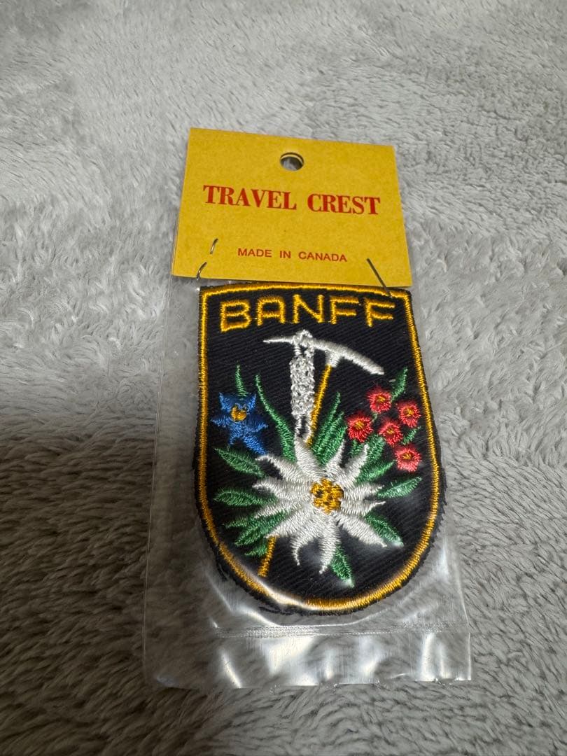 カナダ　ビンテージ　刺繍ワッペン