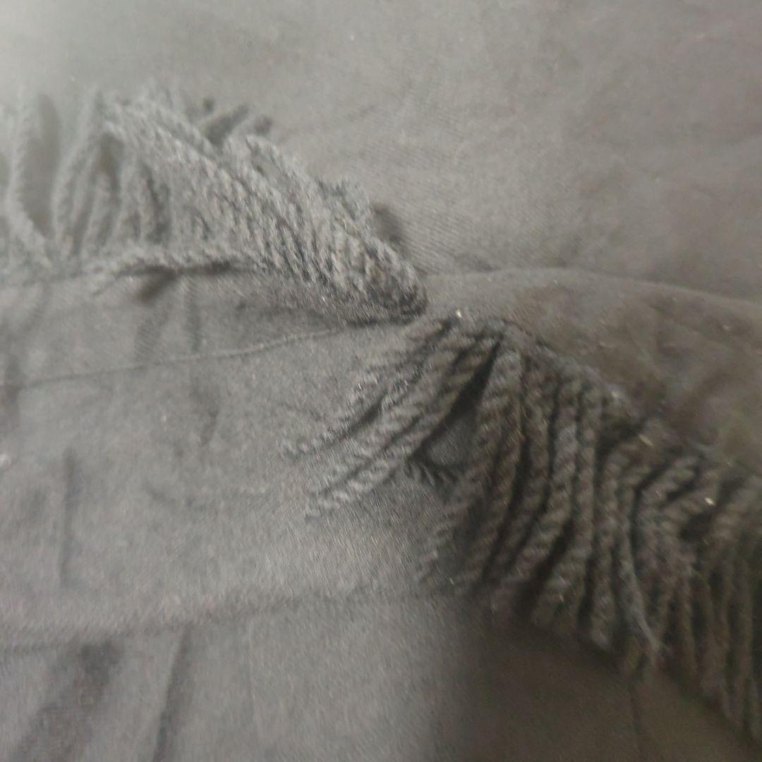 【入手困難☆オシャレ☆LIMI feu】黒　変形　ラップスカート　サイズS