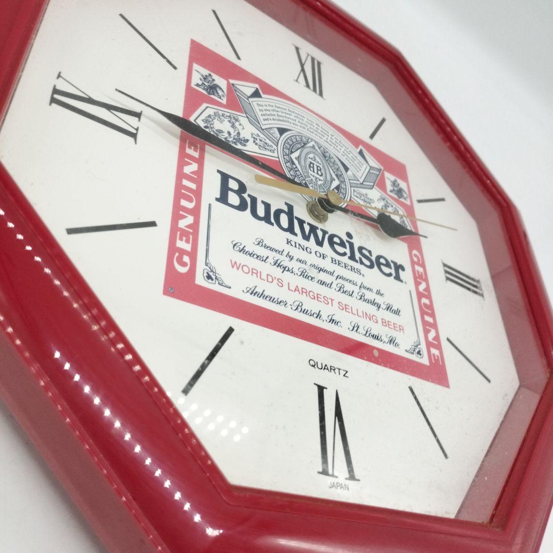 90s vintage Budweiser 壁掛け時計　アメリカン 雑貨　飾り物