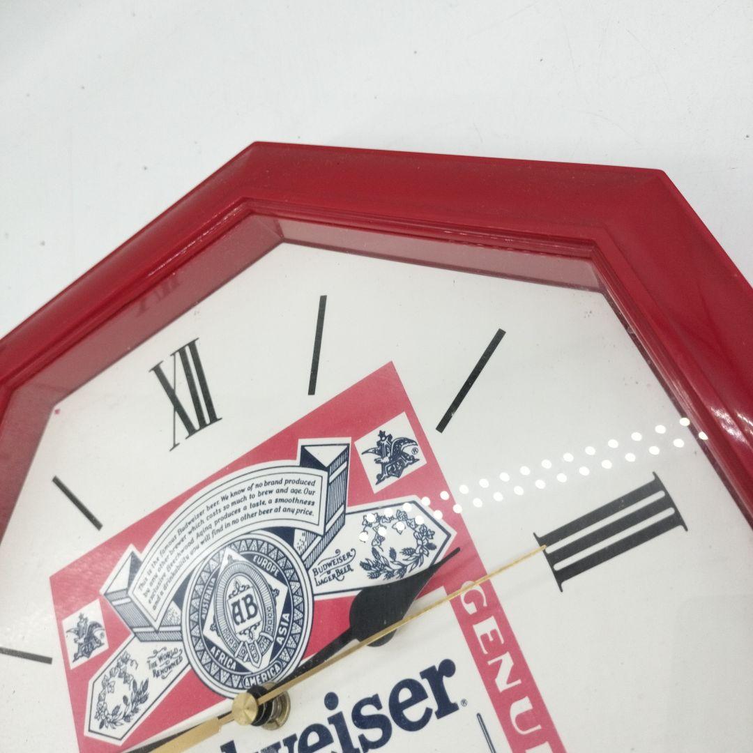 90s vintage Budweiser 壁掛け時計　アメリカン 雑貨　飾り物