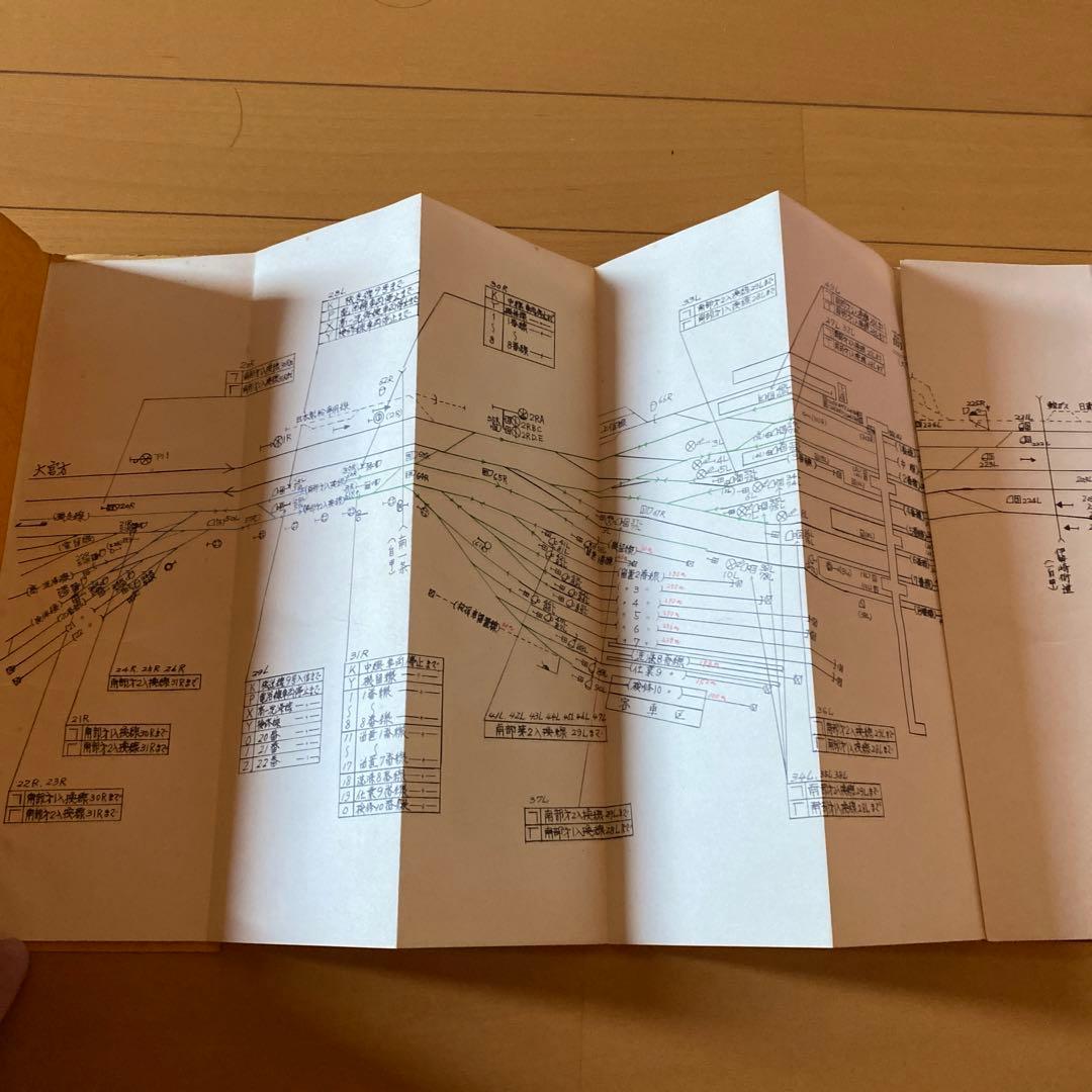 鉄道　構内運転図　高崎駅