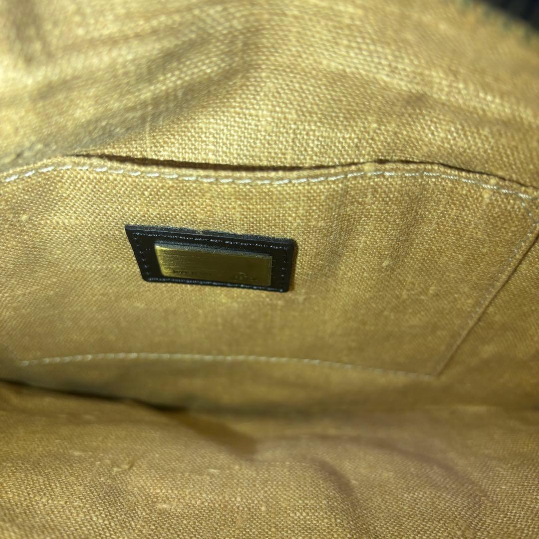 FENDI フェンディ パンサー ヒョウ柄 ハンドバッグ レザー ビーズ