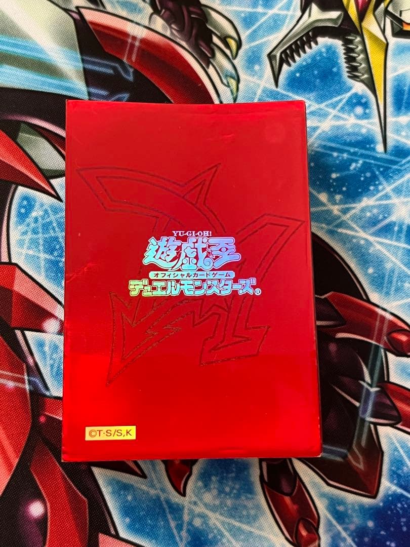 遊戯王OCG デュエルモンスターズ スリーブ オシリスレッド 旧式