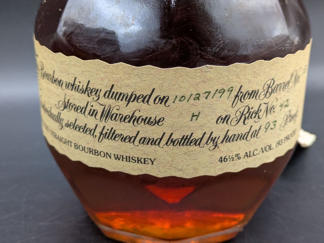 ブランデン シングルバレル バーボン 1999 750ml 箱付き