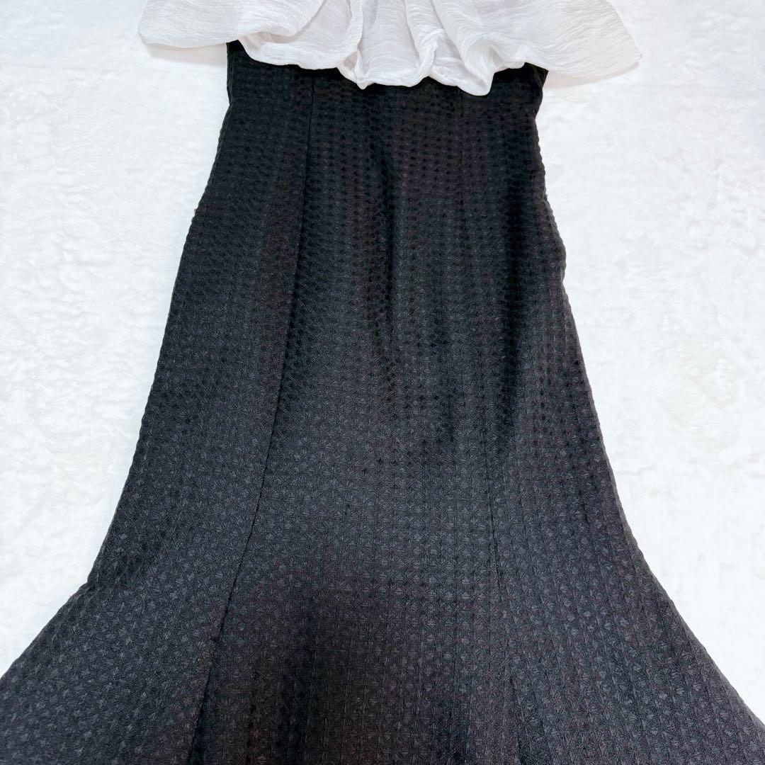 美品✨レジャ　Leja 2WAYオフショルダーパフスリーブマーメイドドレス 黒