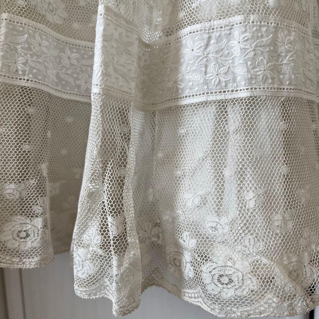 アンティーク　ペチコート　スカート