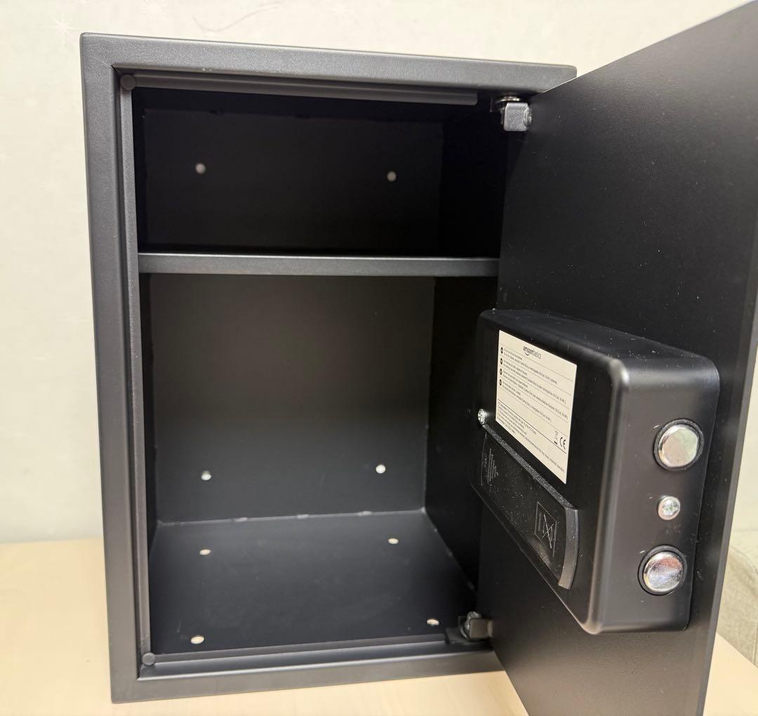 Amazonベーシック 金庫 指紋認証式 51L