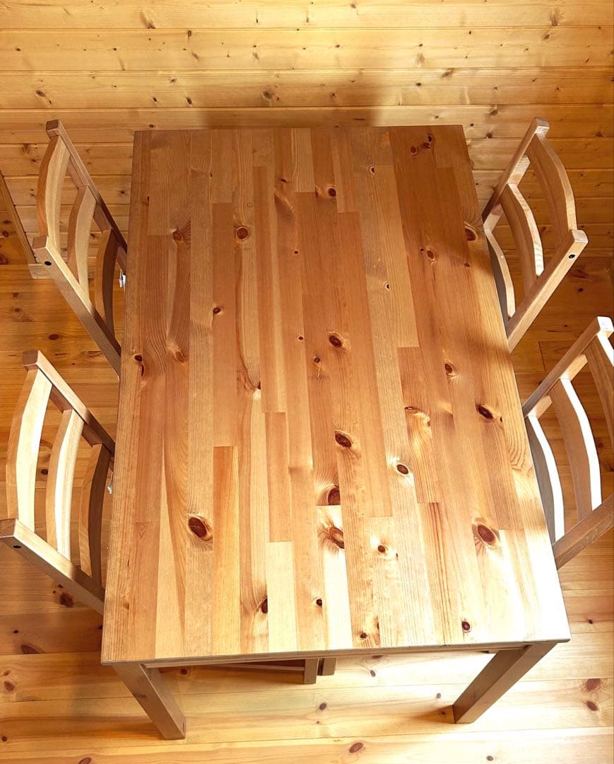 【IKEA】 JOKKMOKK テーブル&イス5点セット　※直接引渡限定　藤沢市