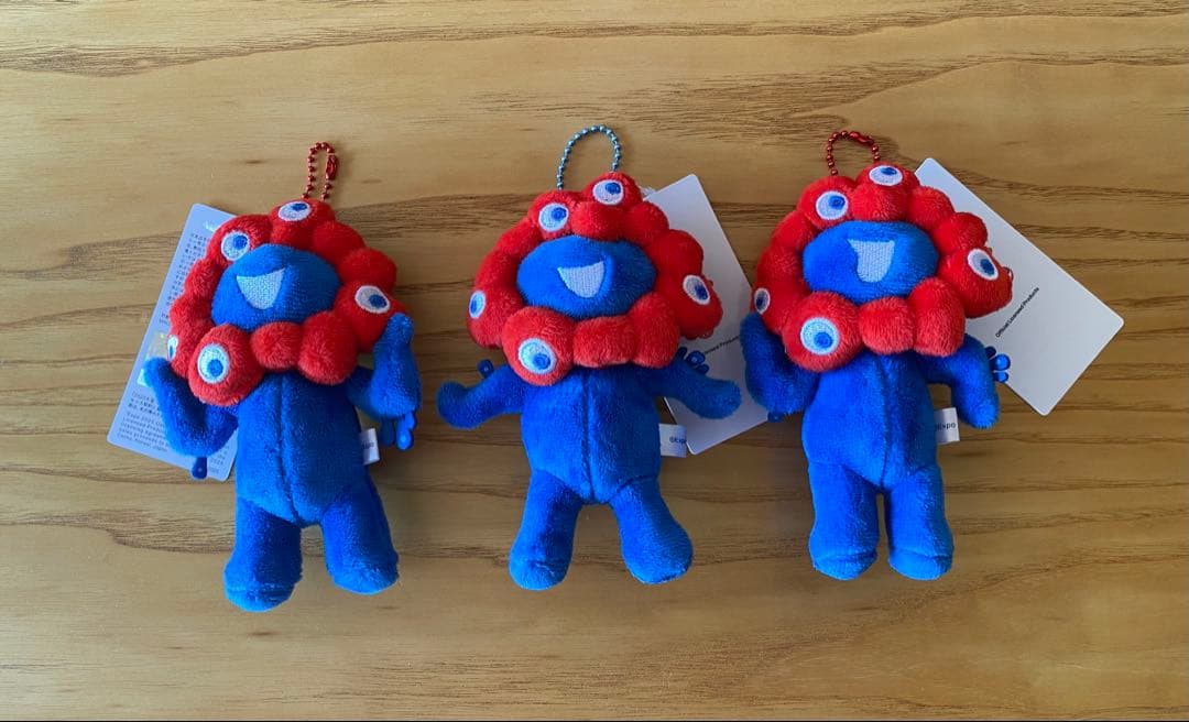 ◎EXPO2025 大阪関西万博 ミャクミャク ボールチェーンマスコット ABC