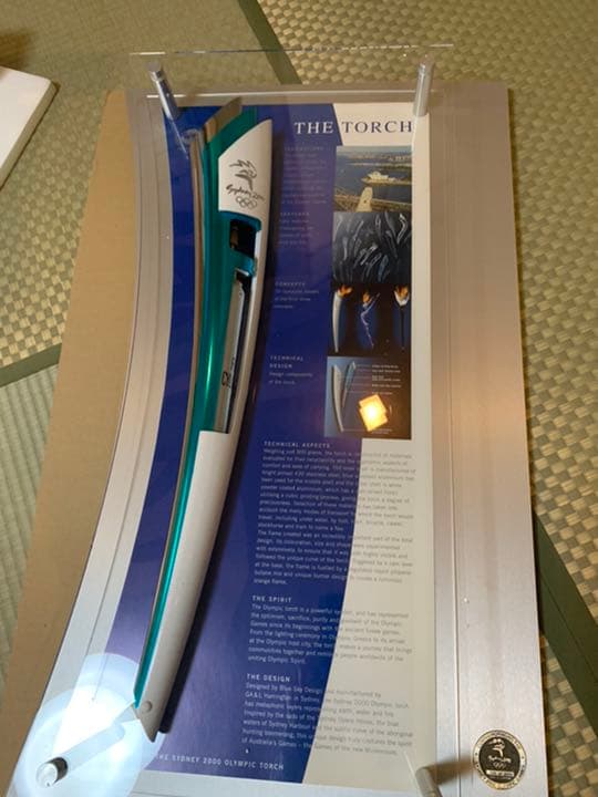 シドニーオリンピック　聖火リレー　トーチ　レプリカ