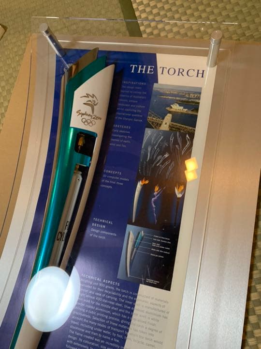 シドニーオリンピック　聖火リレー　トーチ　レプリカ