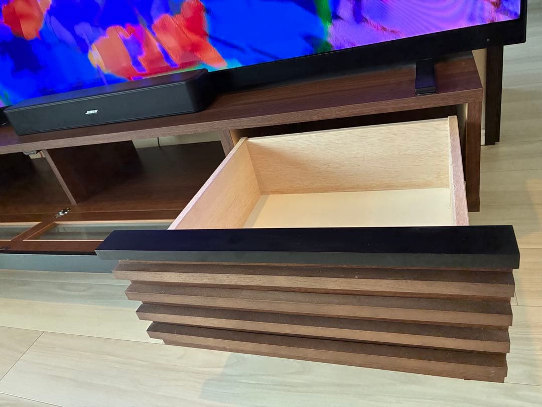 美品　テレビ台　日本製　木製