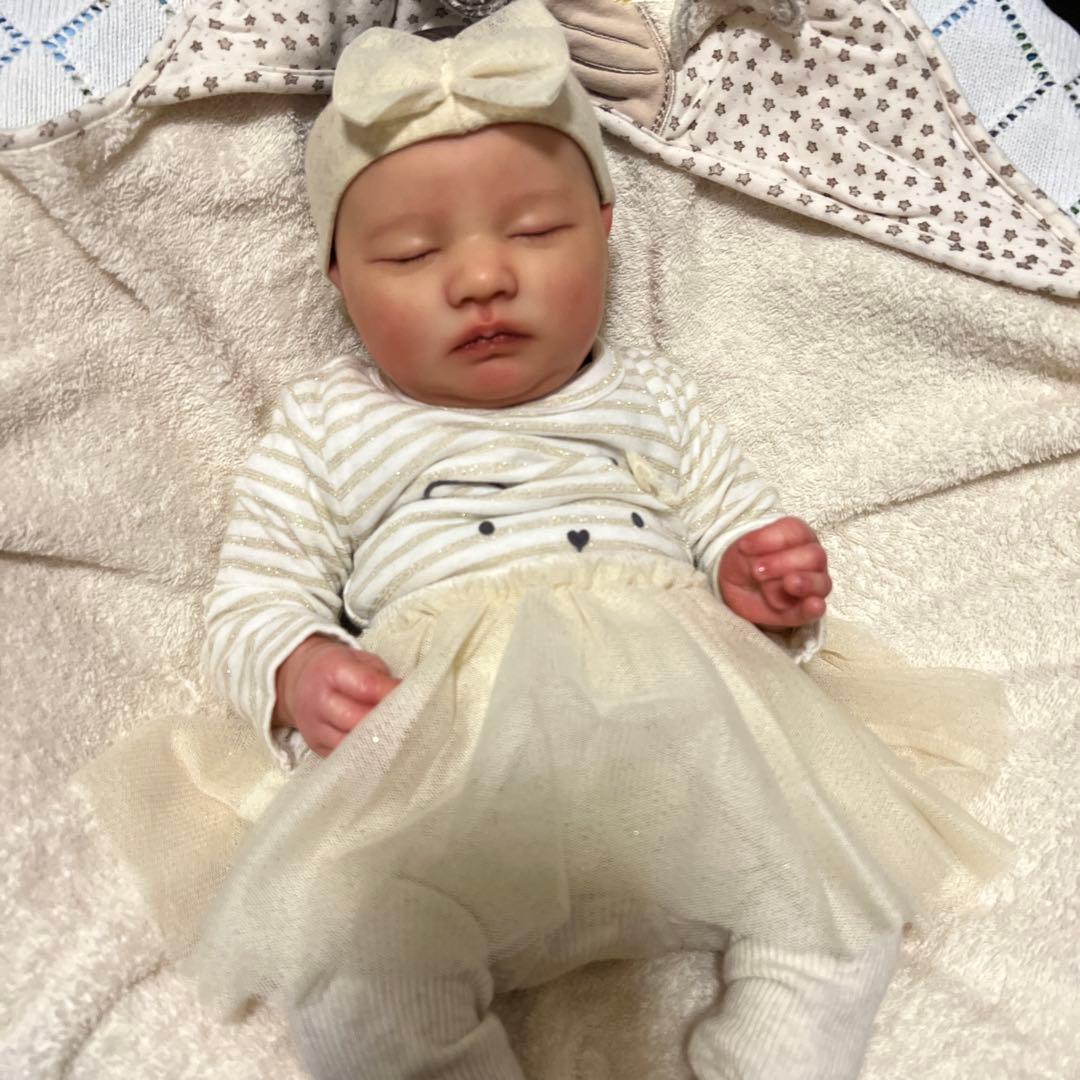 寝んねの赤ちゃん( ᵕᴗᵕ )✩⡱リボーンドール