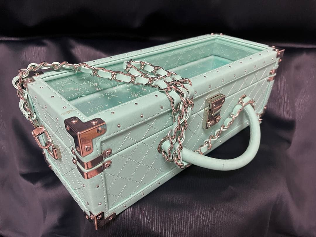 エンジェル シャンパン ドゥミセック ケース　グリーン