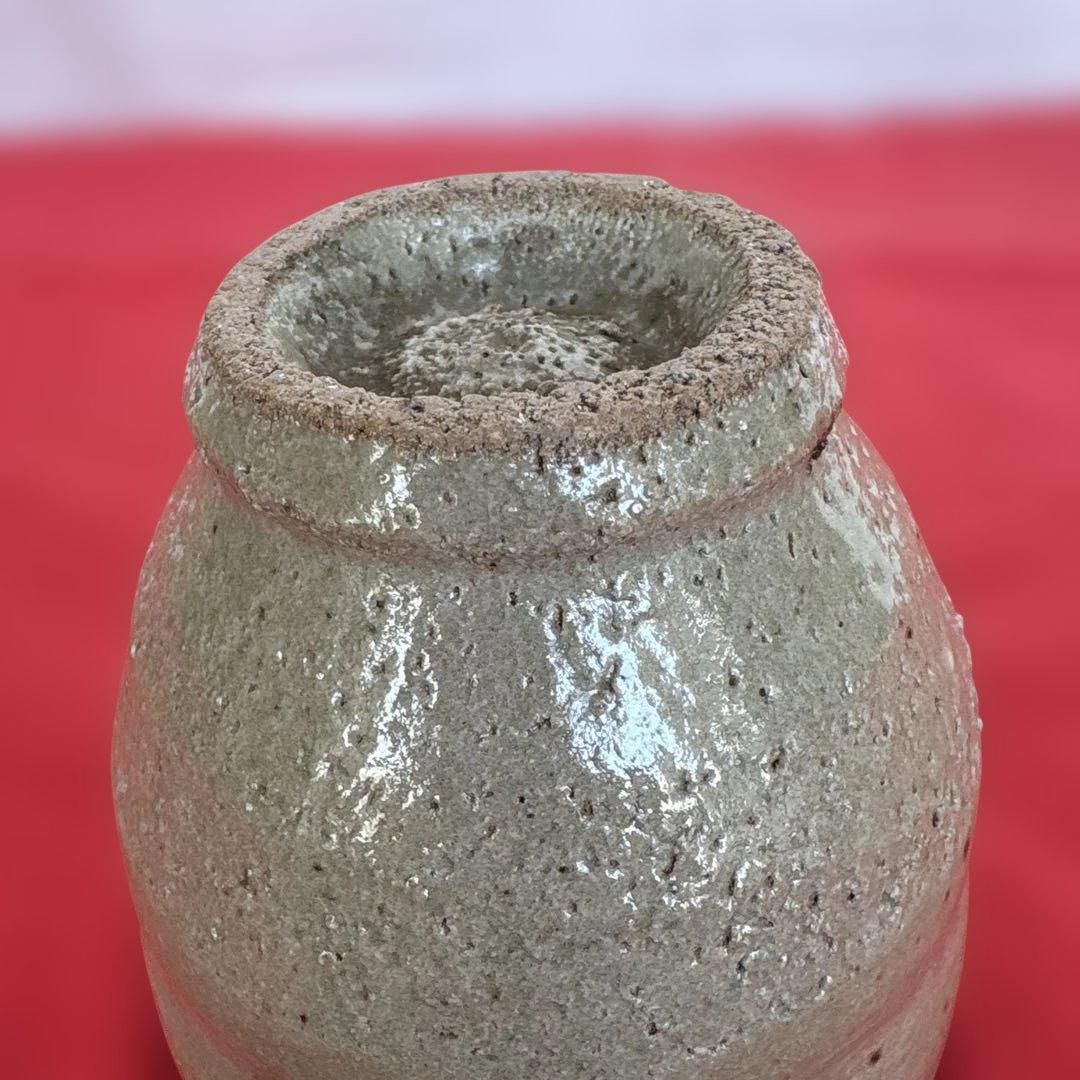 人間国宝　濱田庄司作 地釉鉄絵　湯呑み