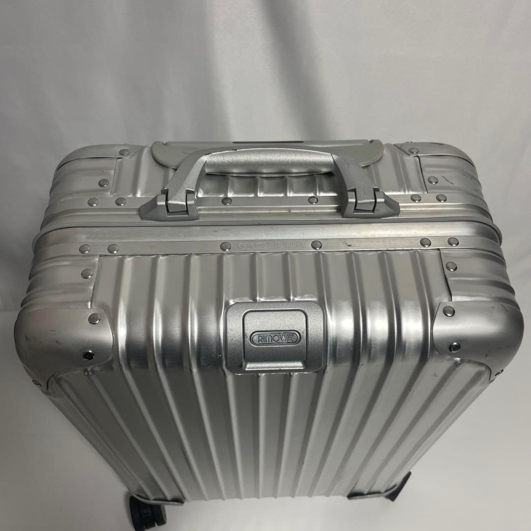 RIMOWA　TOPAS　4輪　シルバー　34L　機内OK　マルチホイール　廃盤