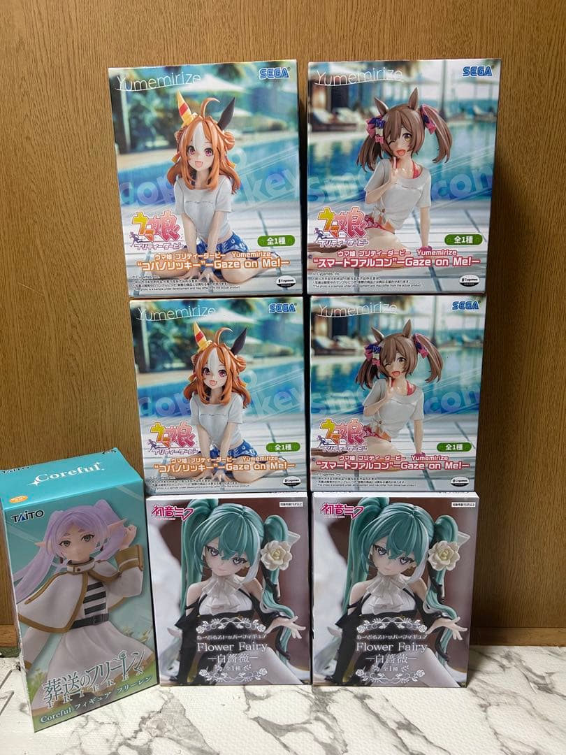 美少女新プライズフィギュア7個まとめ売り