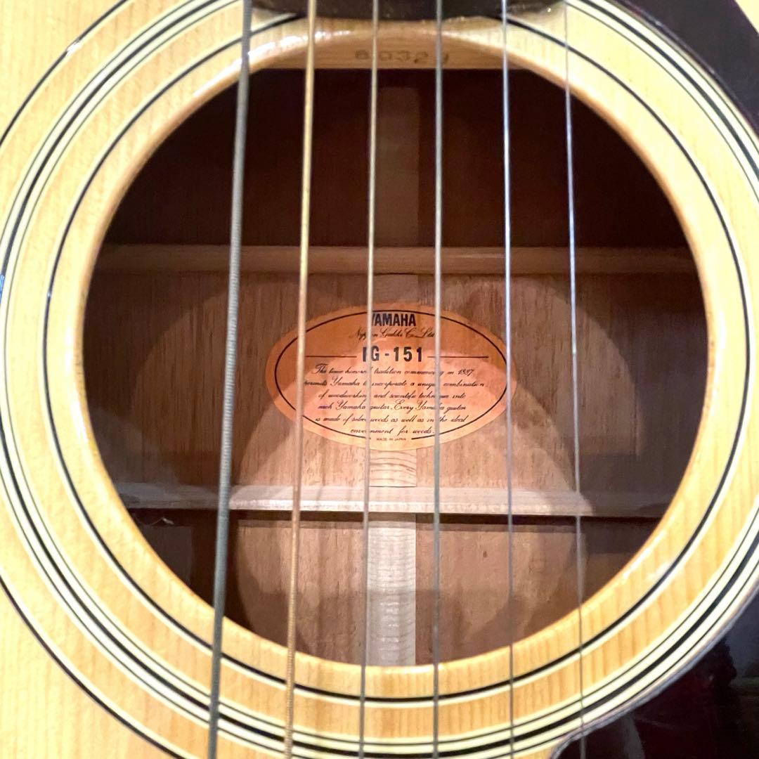 【美品】YAMAHA FG-151 アコースティックギター ビンテージ 70s