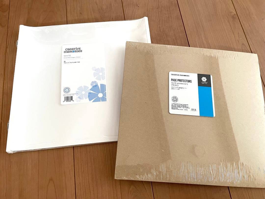 クリエイティブメモリーズ 12インチアルバムカバー、台紙セット ペンデザイン