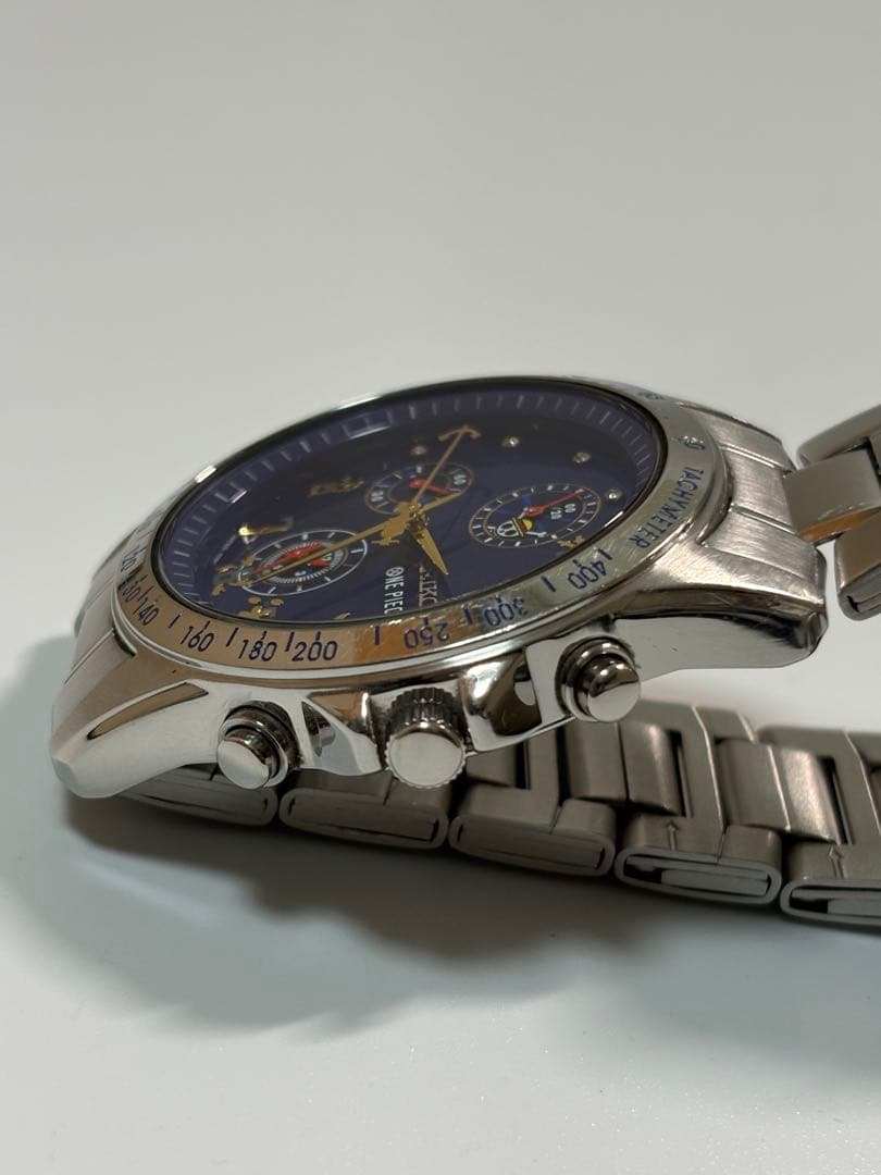 【電池新品】ONE PIECE ワンピース SEIKO セイコー 腕時計 ブルー