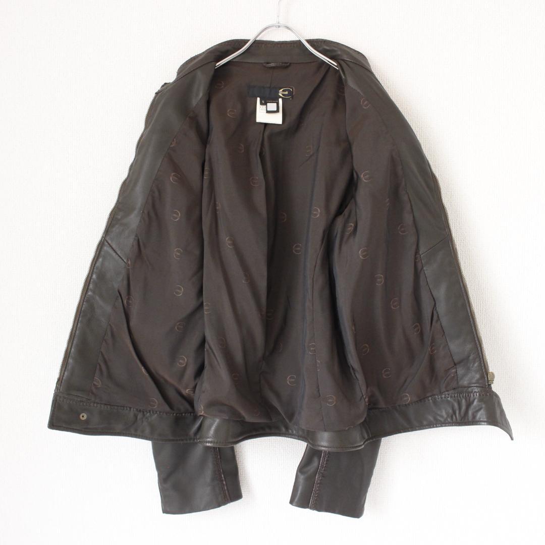 【極美品】Just Cavalli ライダース レザージャケット Sサイズ