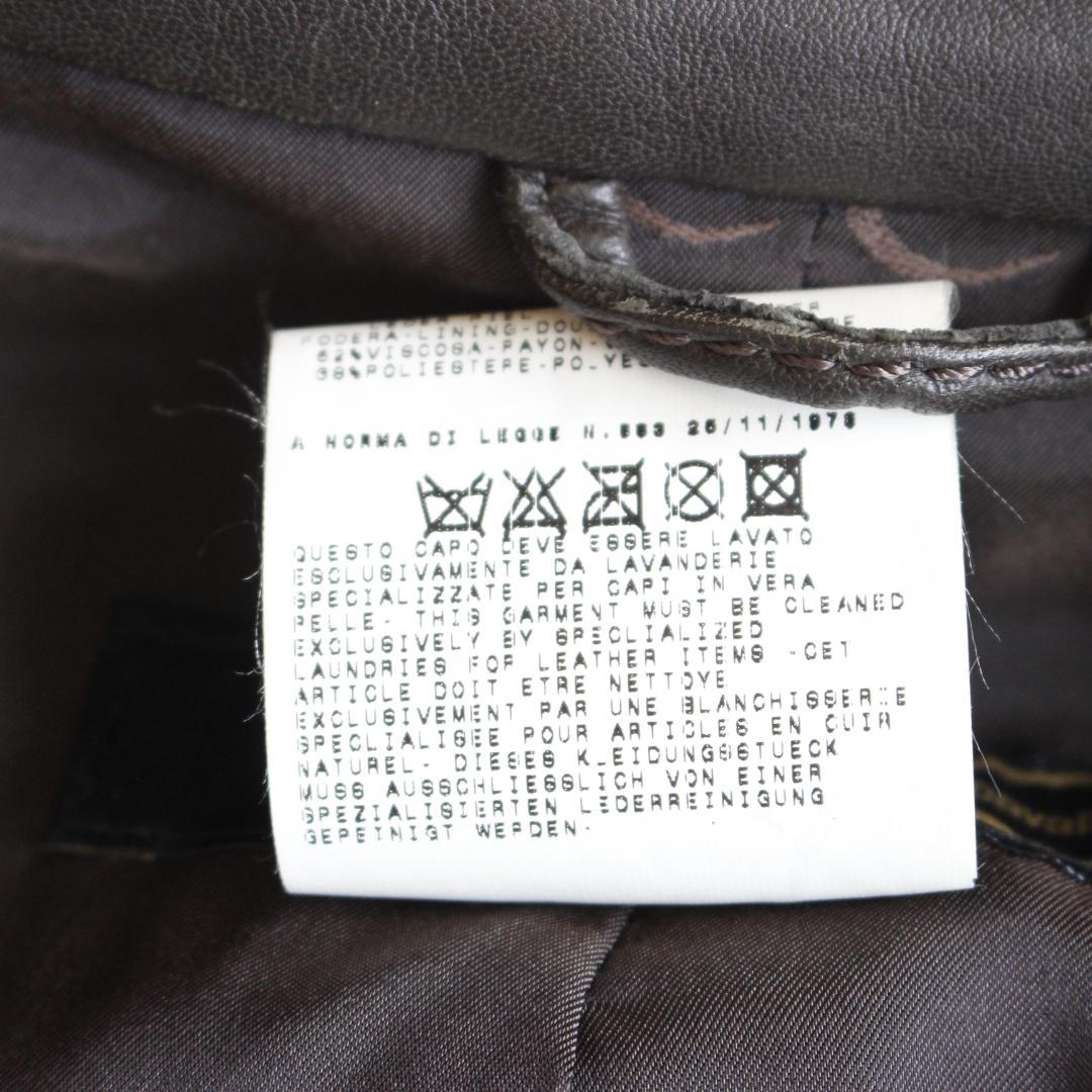 【極美品】Just Cavalli ライダース レザージャケット Sサイズ