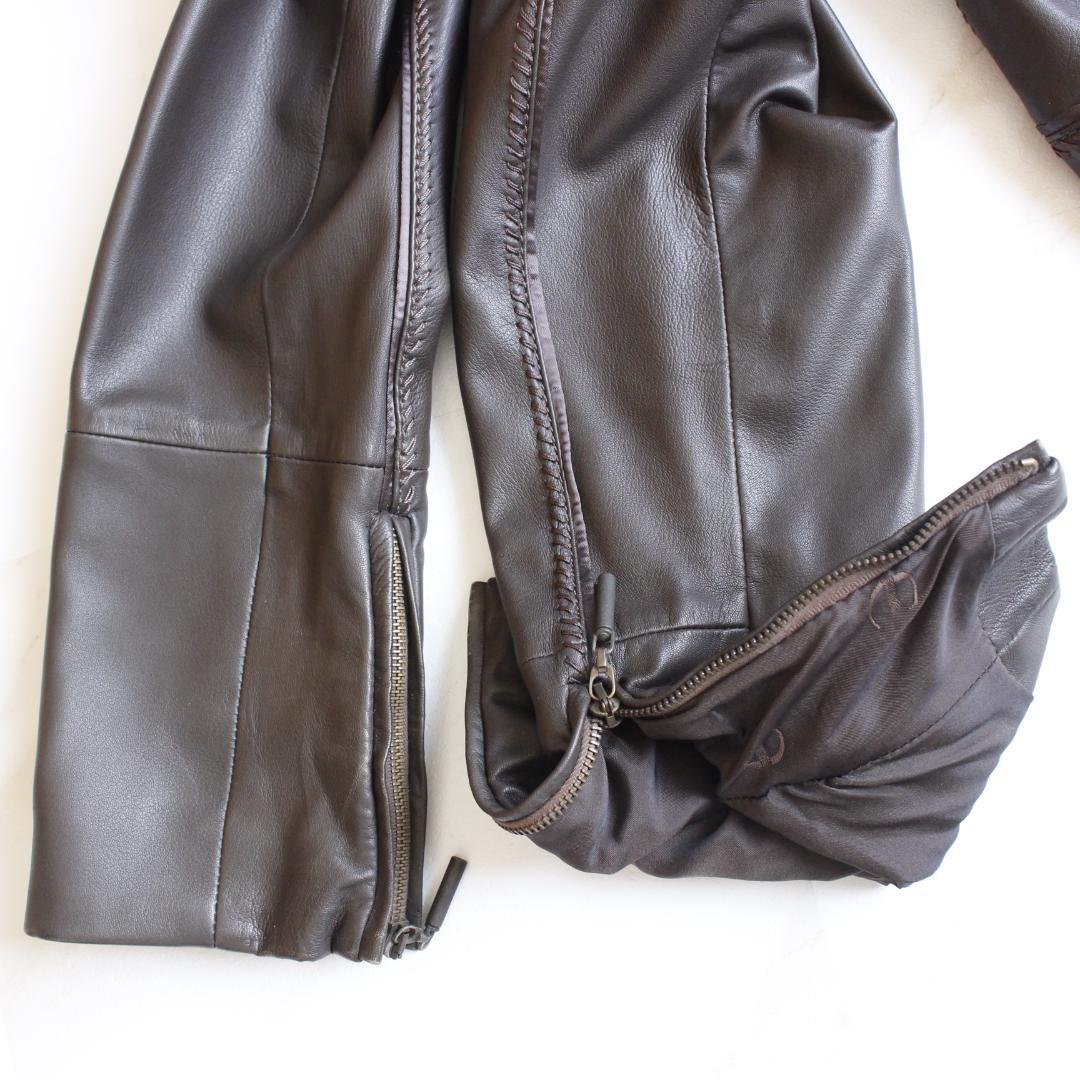 【極美品】Just Cavalli ライダース レザージャケット Sサイズ