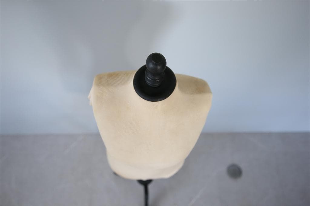 フランスアンティーク木製レディーストルソー/女性ボディ/マネキン(90-124)