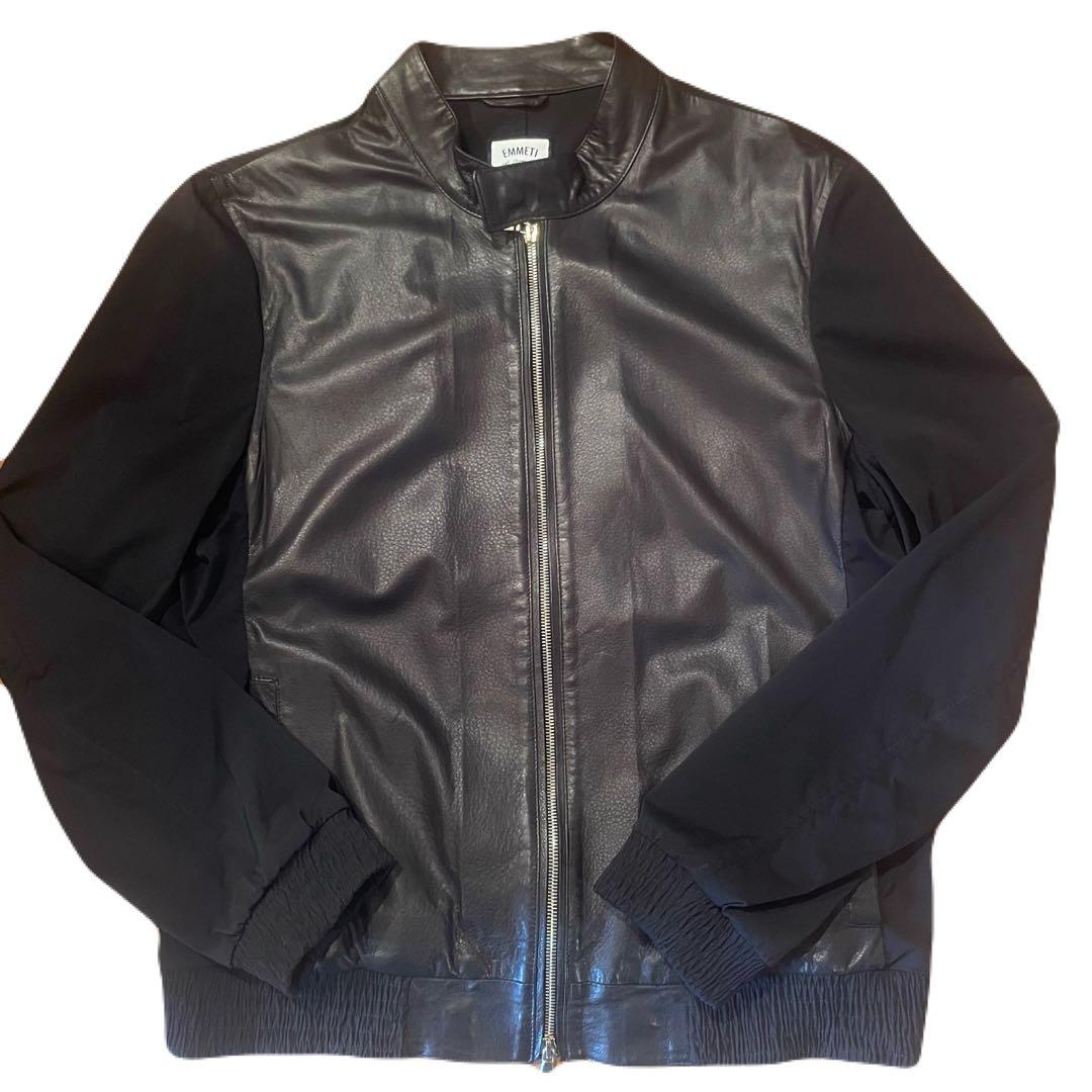 エンメティ　ジャブス　ライダースジャケット　50
