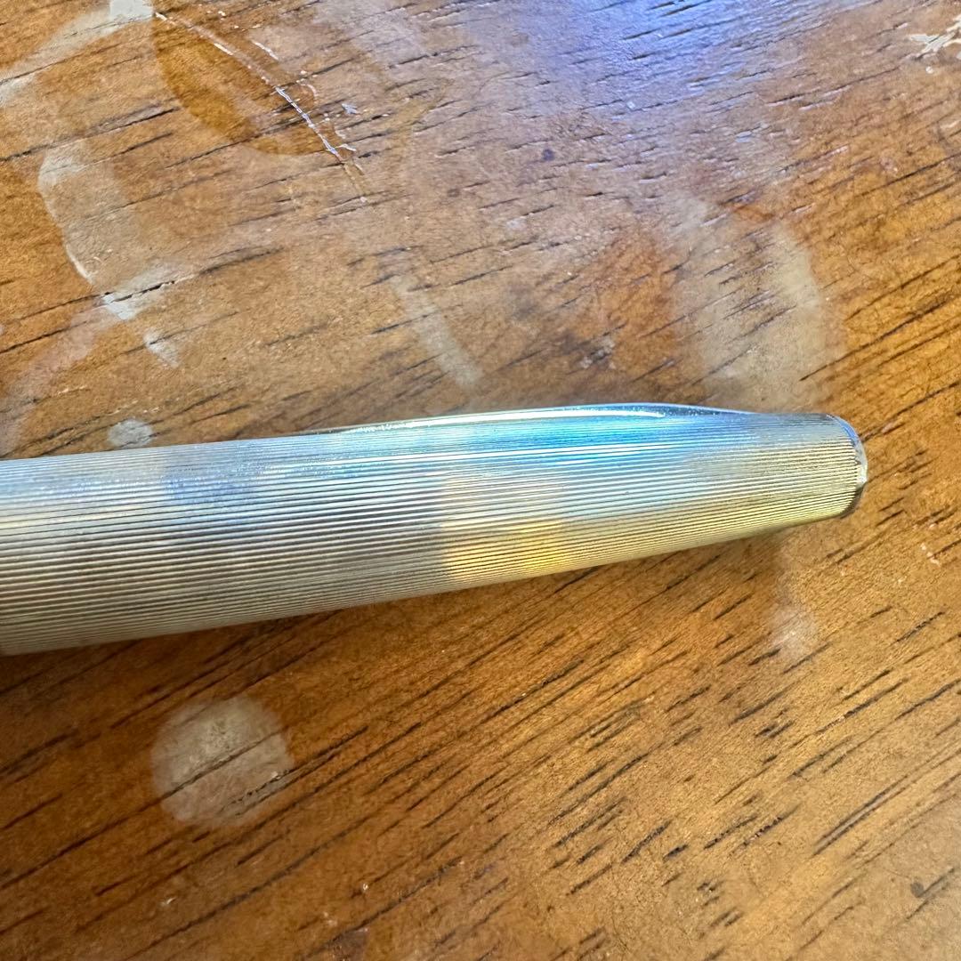 sailor セーラー　万年筆　ペン先　18K 本体:silver 刻印