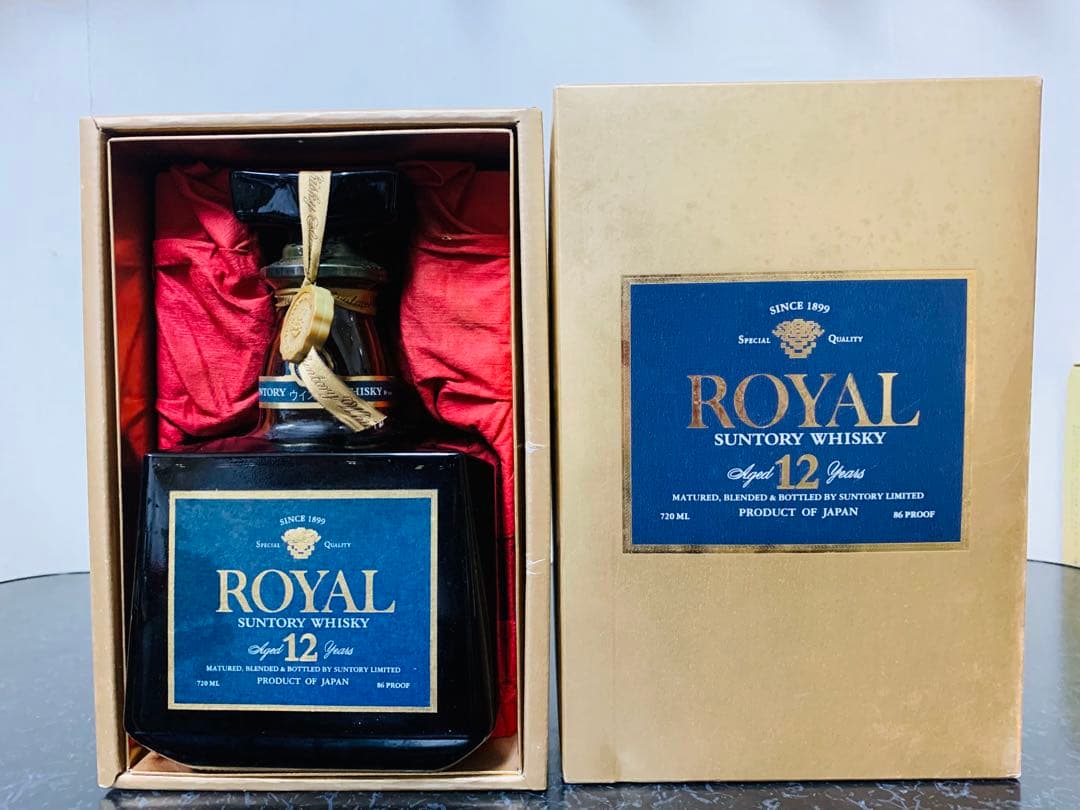 未開栓 SUNTORY  プレミアム12年 ブルーラベル 720ml