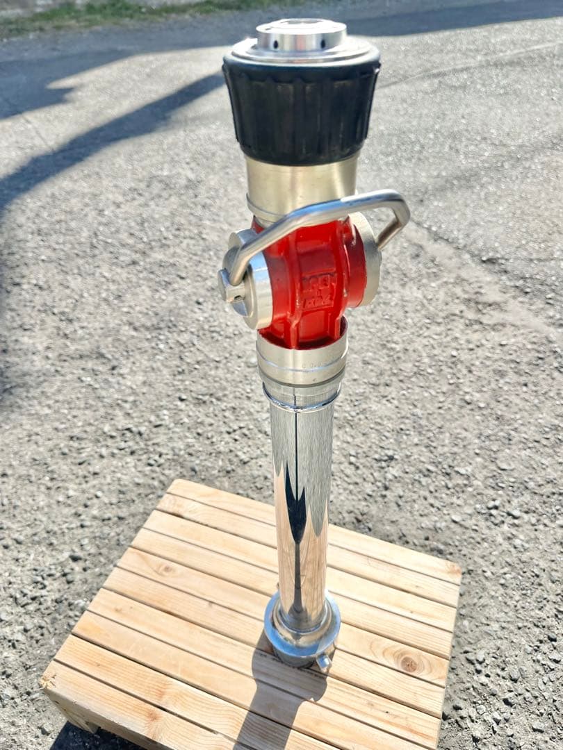 【希少出品】消火栓ホースノズル 65A