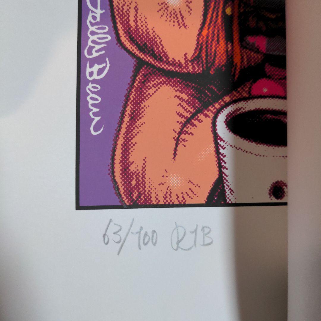 限定100枚 FLAVORS × Rockin'Jelly Bean ポスター